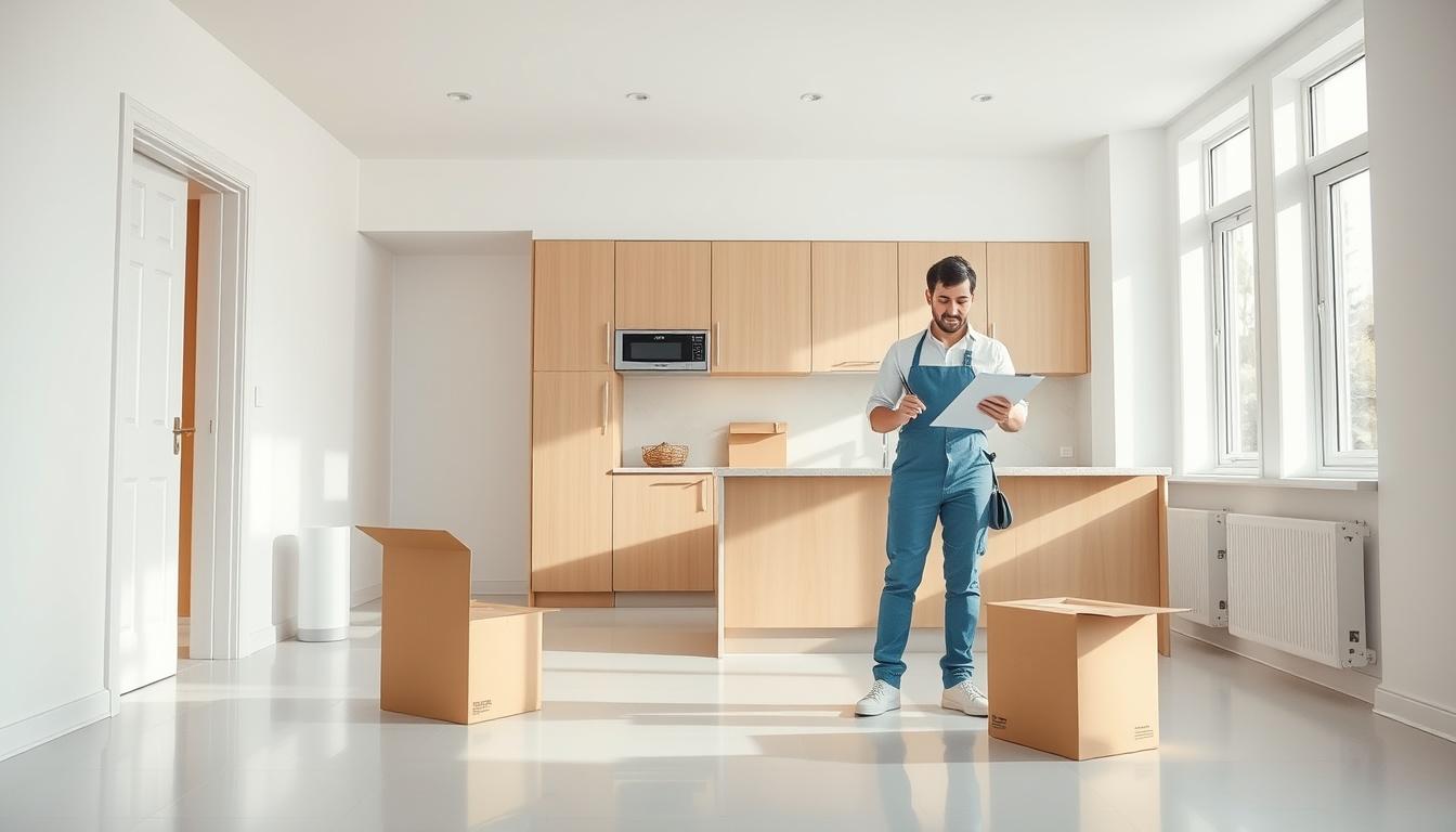 Cleaning for handover and move-in